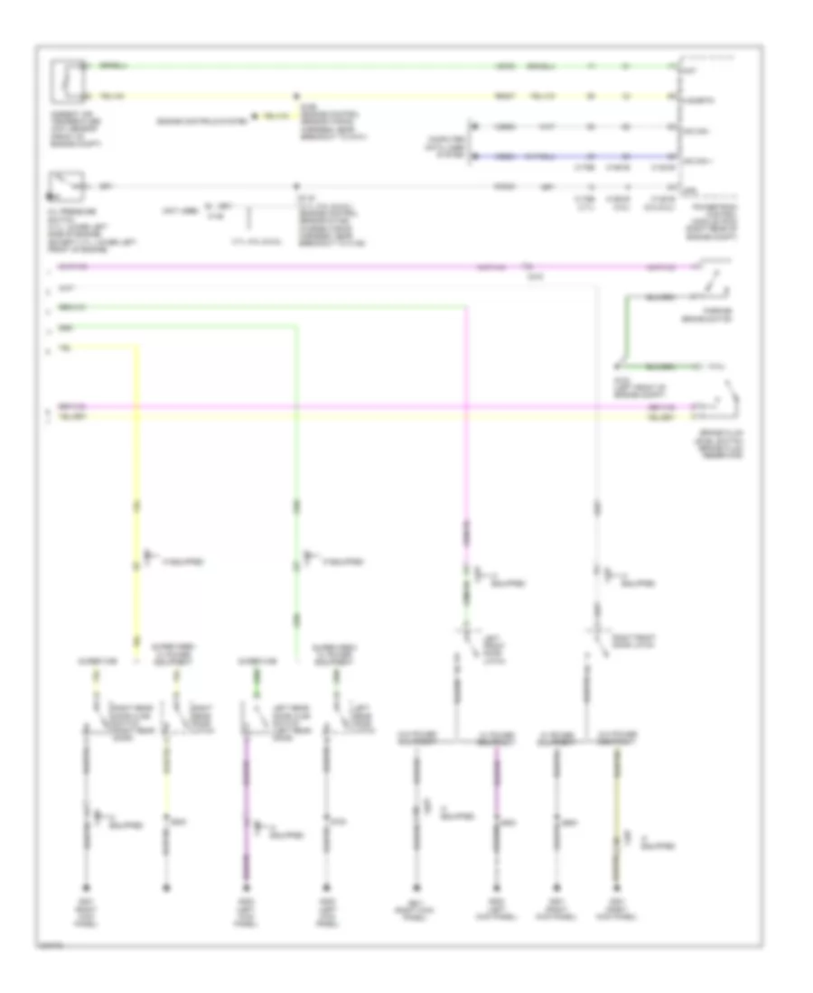 Электросхема панели приборов (2 из 2) для Ford Pickup F150 2012