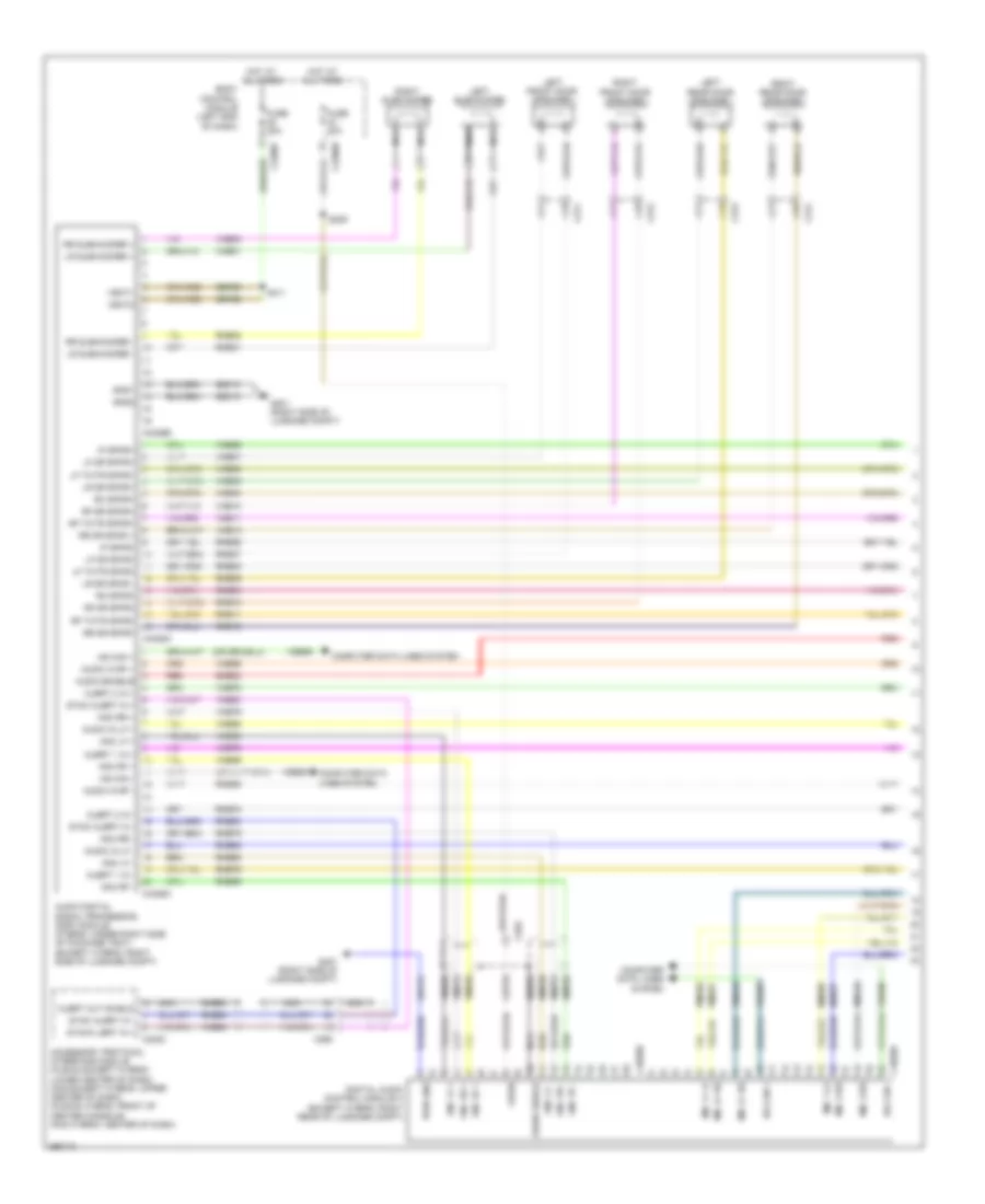SONY Radio Wiring Diagram (1 из 3) для Ford Fusion S 2013