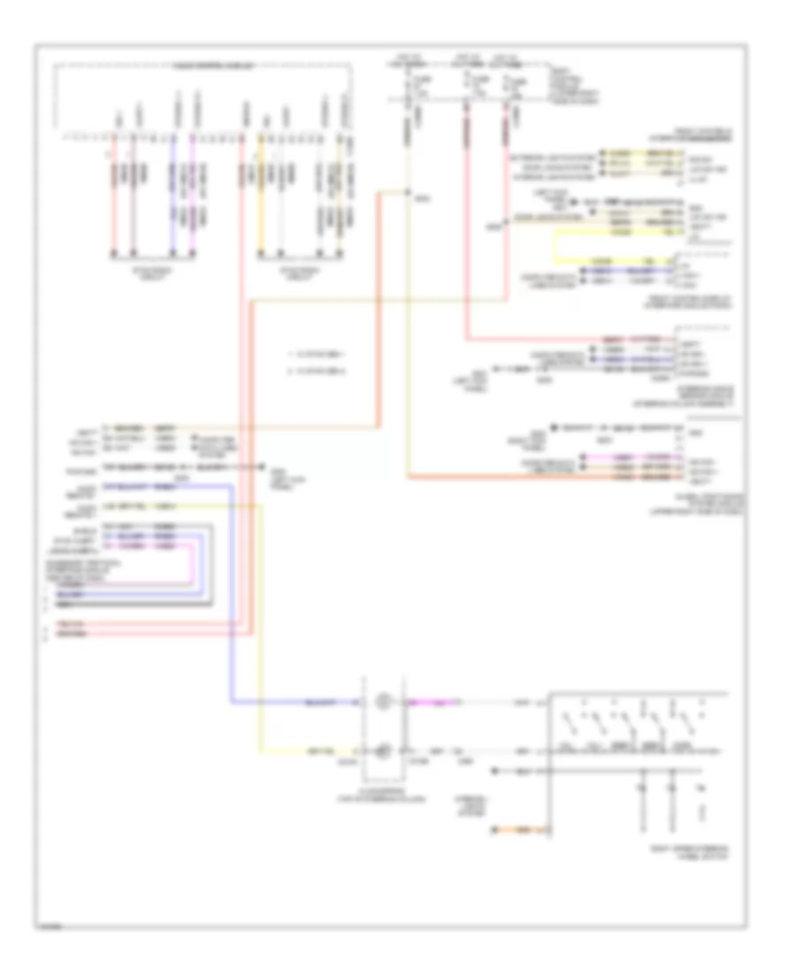SONY Radio Wiring Diagram, кроме электрического (2 из 2) для Ford Focus Titanium 2014