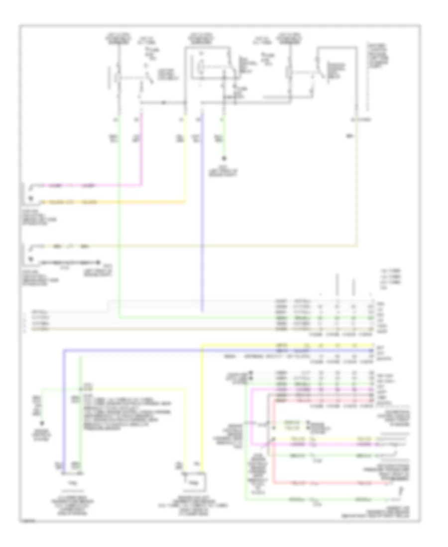 Электросхема кондиционера с ручный управлением (3 из 3) для Ford Fusion Energi Titanium 2014
