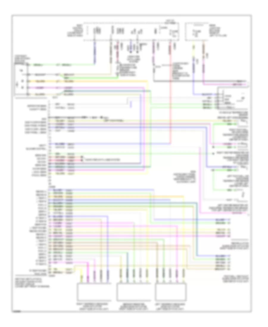 Электросхема кондиционера (1 из 3) для Ford C-Max Energi 2013