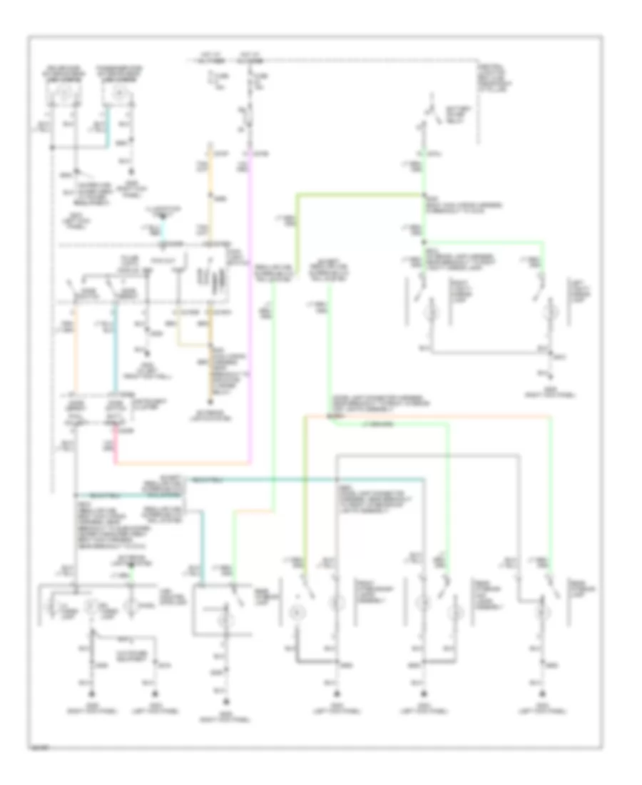 Электросхема подсветки для Ford Pickup F250 Super Duty 2007