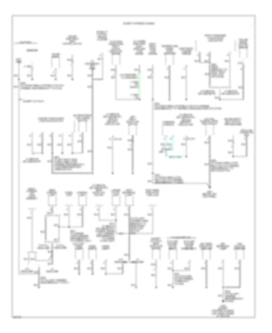 Электросхема подключение массы заземления (4 из 5) для Ford RV Cutaway E350 Super Duty 2008