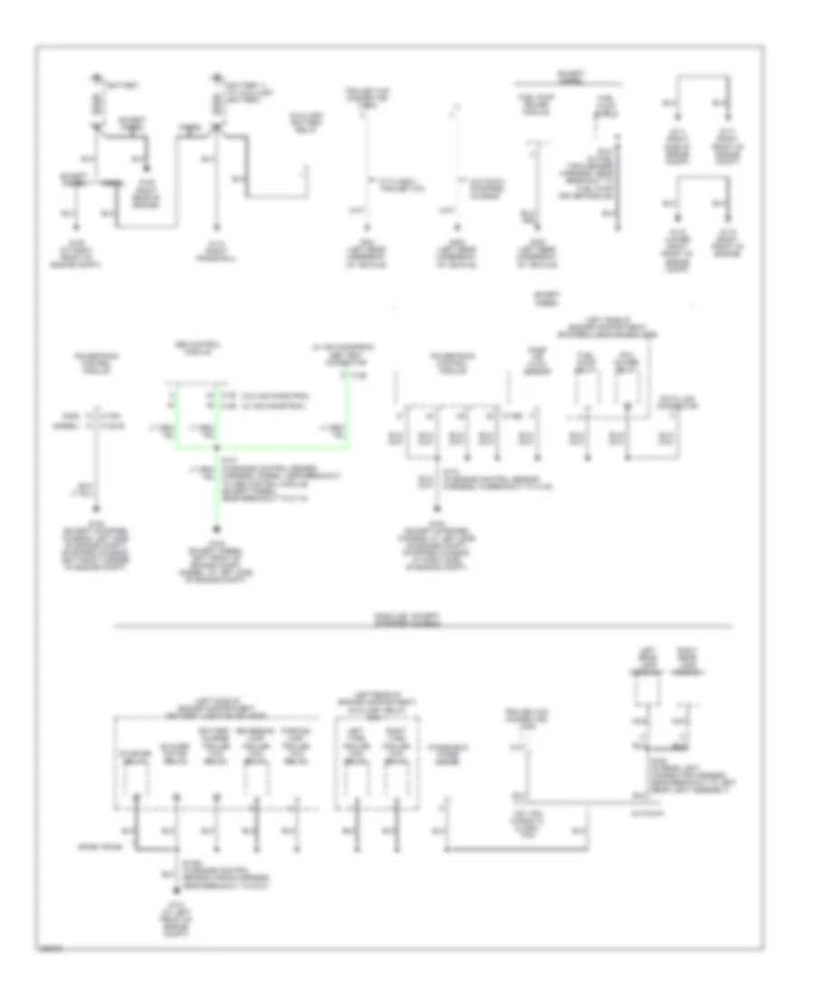 Электросхема подключение массы заземления (1 из 5) для Ford RV Cutaway E350 Super Duty 2007