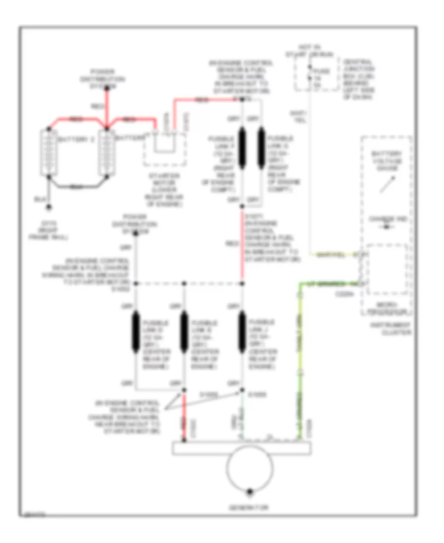 6.0L Дизель, Электросхема Генератора, без Двойные Генераторы для Ford RV Cutaway E350 Super Duty 2007