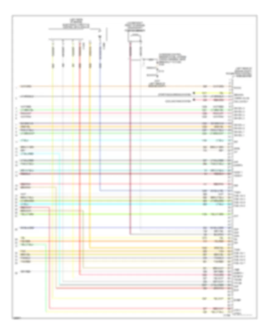 4.6L комбинированное топливо, Электросхема системы управления двигателем (6 из 6) для Ford Crown Victoria LX 2009