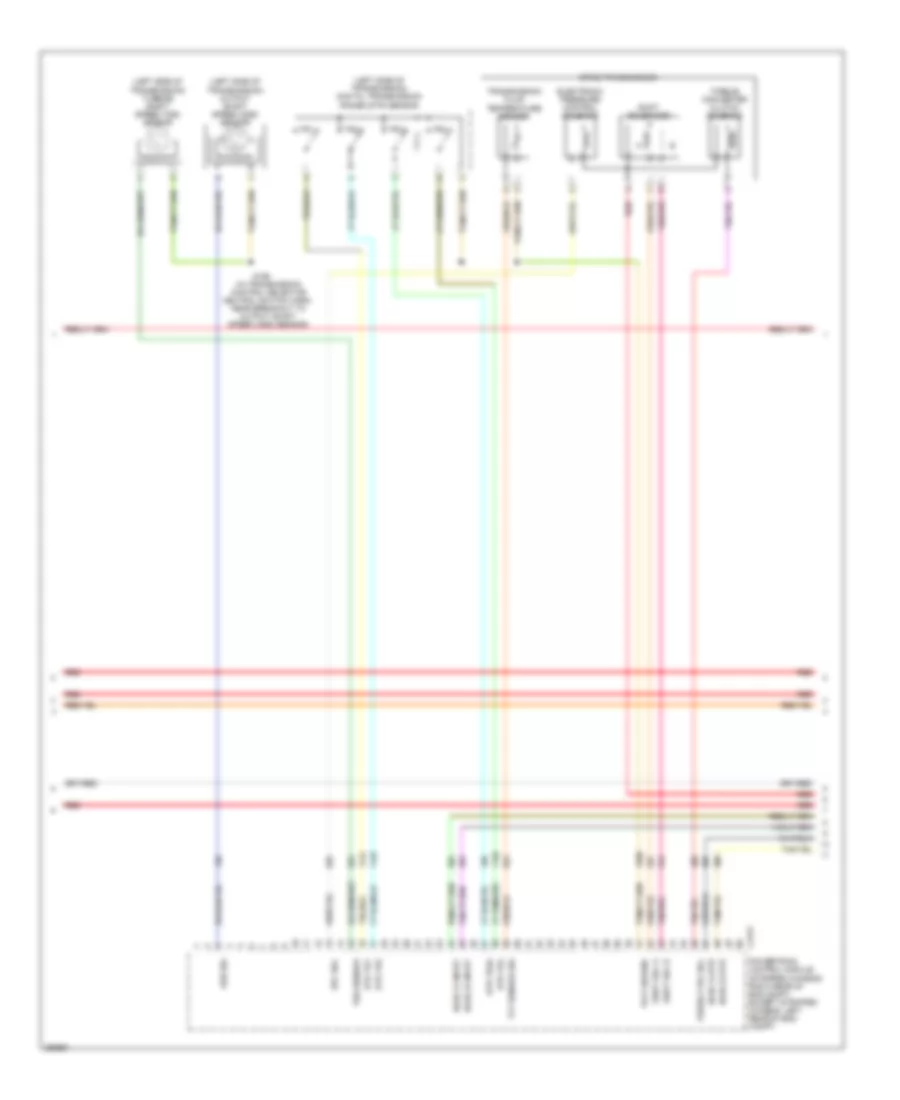 5.4L, Электросхема системы управления двигателем, без Torqshift (3 из 5) для Ford Cutaway E350 Super Duty 2007