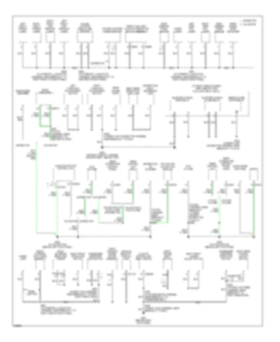 Электросхема подключение массы заземления (4 из 4) для Ford Expedition 2006