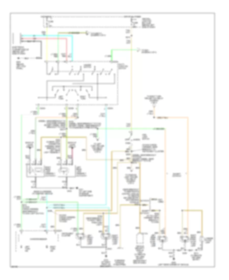 Электросхема внешнего освещения, без Разобранное Шасси (1 из 3) для Ford Econoline E350 Super Duty 2007