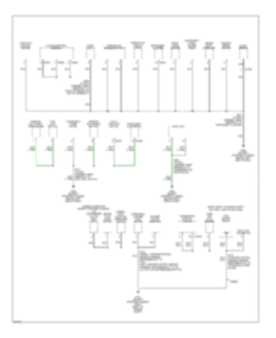 Электросхема подключение массы заземления (5 из 5) для Ford Cutaway E250 2008