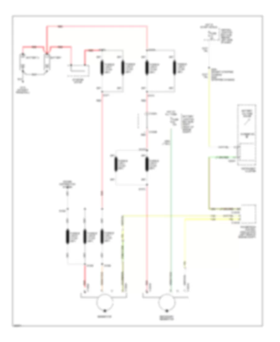 6.0L дизель, Электросхема Генератора, С двойные генераторы для Ford Cutaway E250 2008