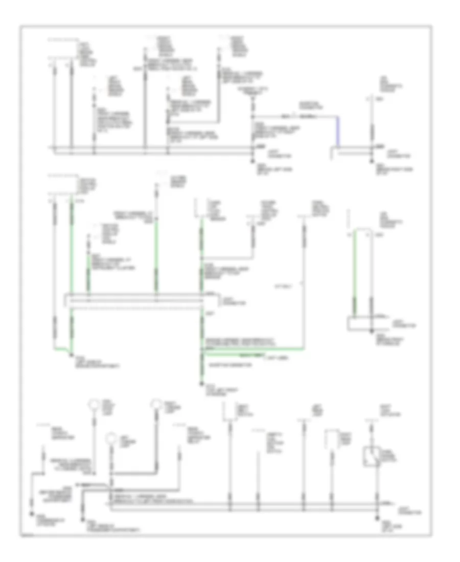 Все схемы для электропроводки Ford Aspire 1995 модели Wiring diagrams