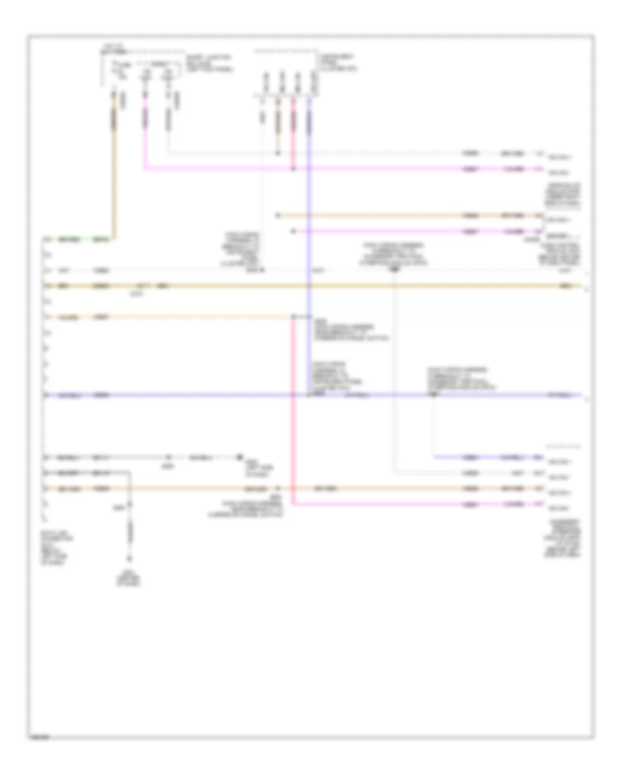 Электросхема линии передачи данных CAN, С Навигация (1 из 2) для Ford E-150 XLT 2013