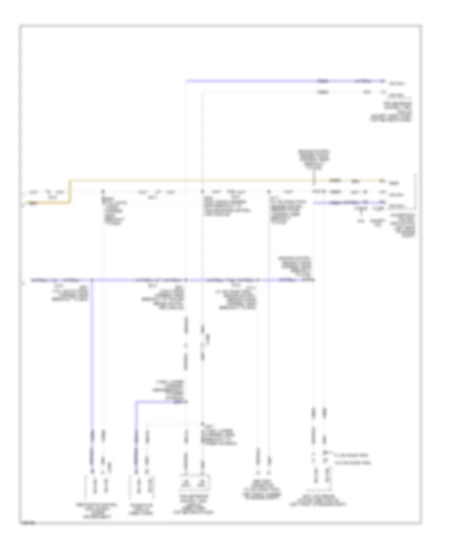 Электросхема линии передачи данных CAN, без Навигация (2 из 2) для Ford E-150 XLT 2013