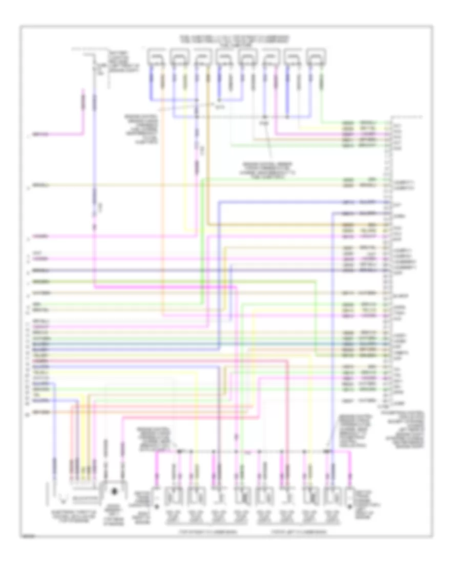 4.6L, Электросхема системы управления двигателем (5 из 5) для Ford E-150 XLT 2013