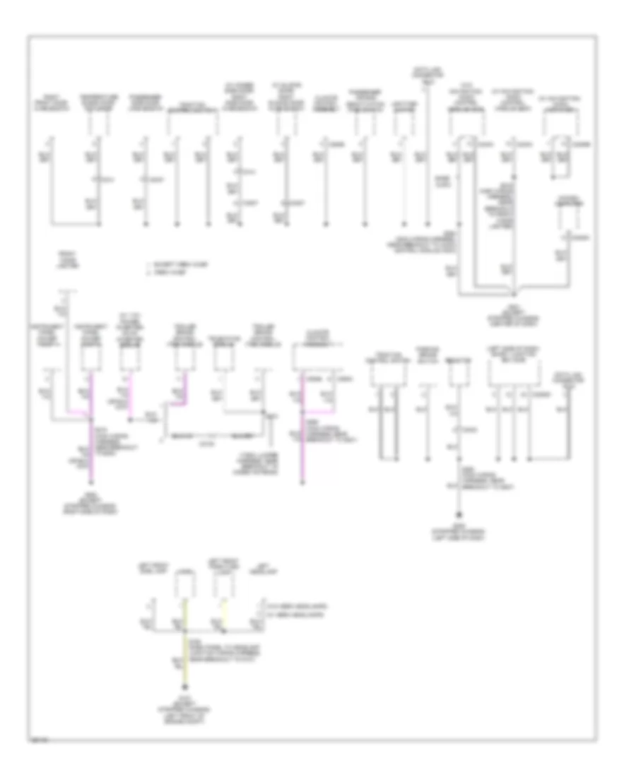 Электросхема подключение массы заземления (5 из 5) для Ford E-150 XLT 2013
