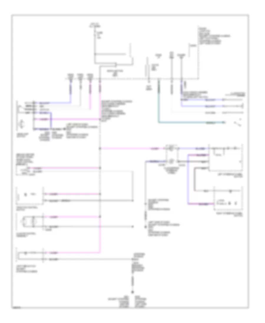 Электросхема подсветки приборов для Ford E-150 XLT 2013