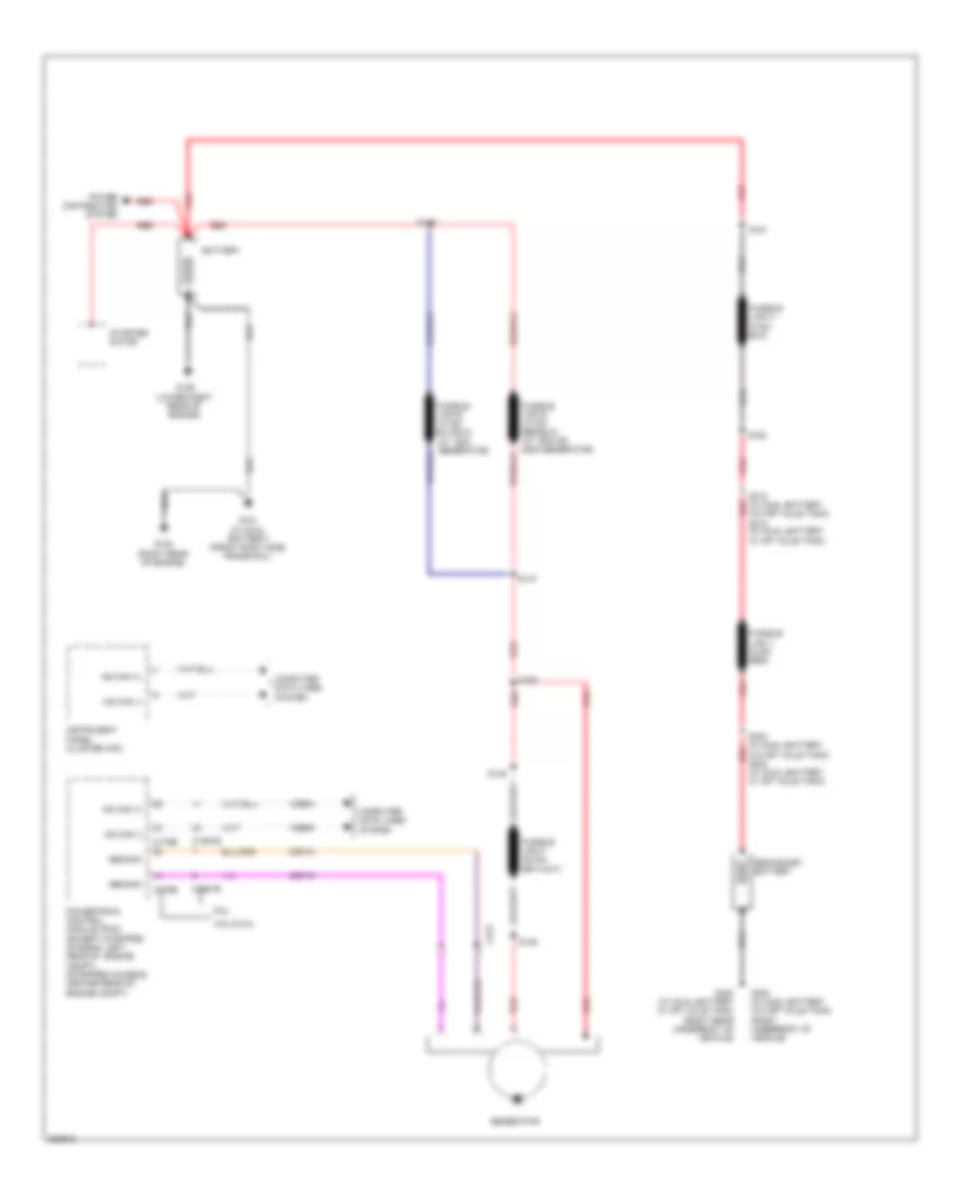 Электросхема Генератора для Ford E-150 XLT 2013