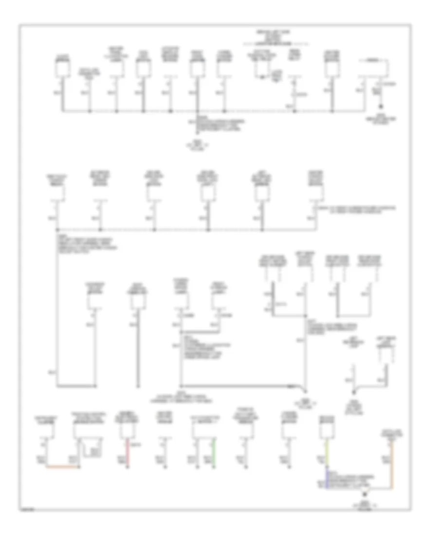 Электросхема подключение массы заземления (2 из 4) для Ford Focus ZX3 SES 2006