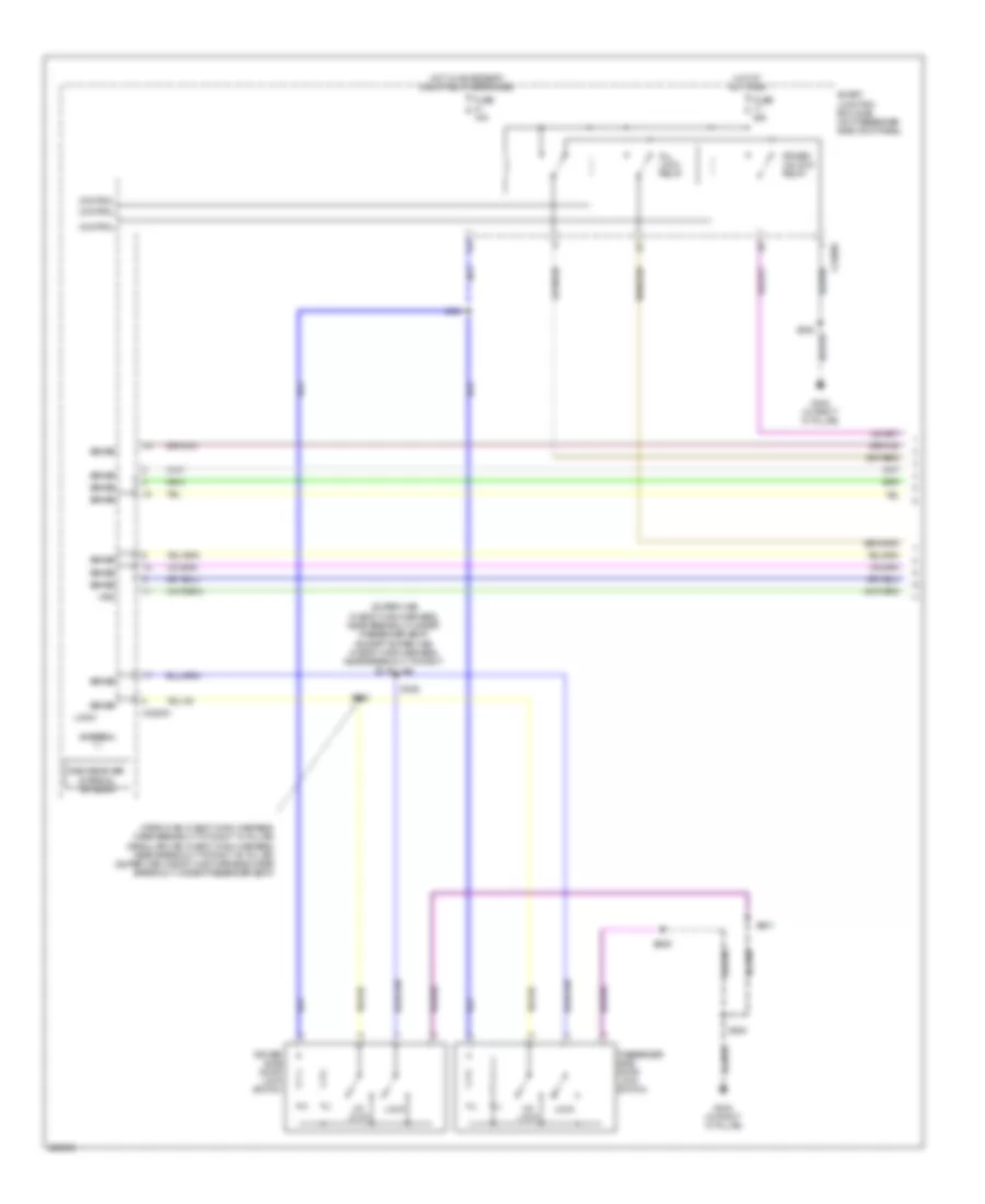 Электросхема центрального замка (1 из 2) для Ford F450 Super Duty 2008