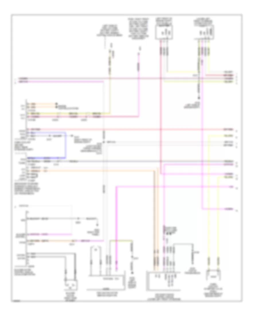 Электросхема кондиционера (2 из 3) для Ford C-Max Energi SEL 2014