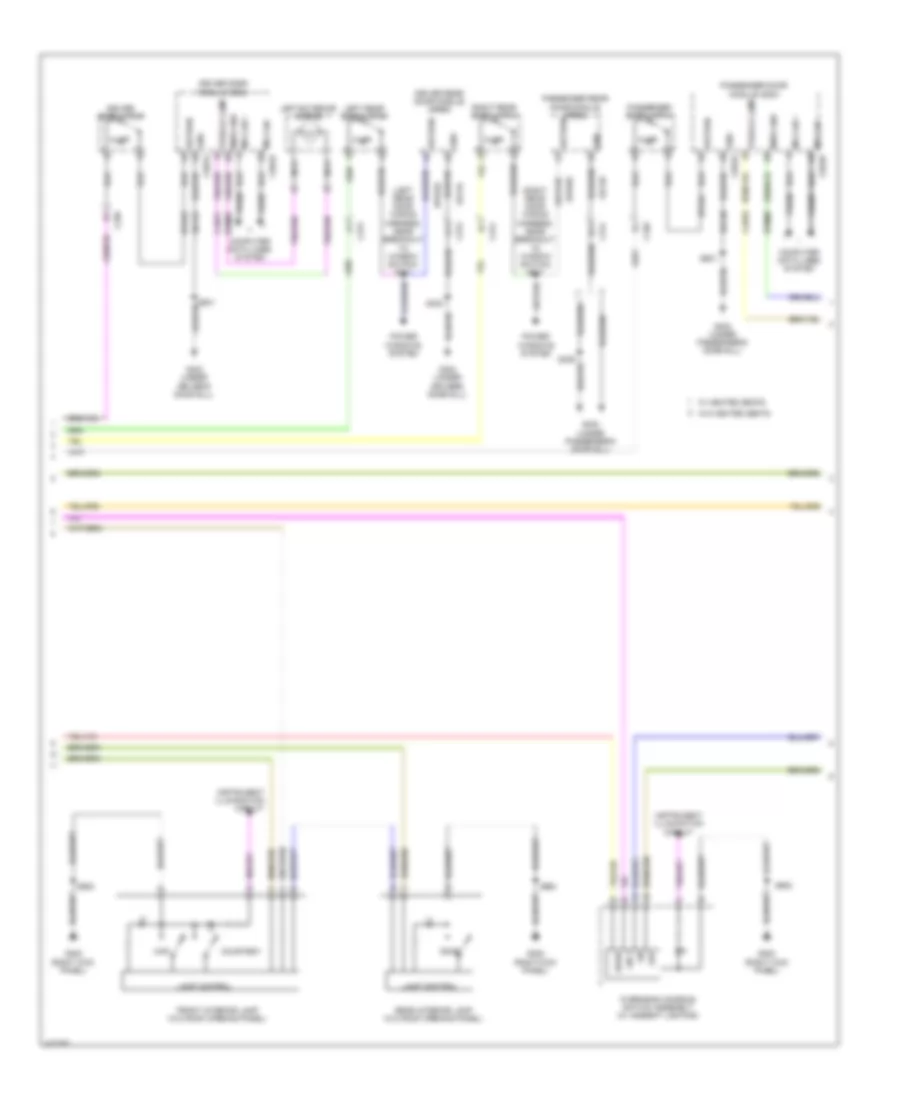 Электросхема подсветки (2 из 3) для Ford C-Max Energi SEL 2014