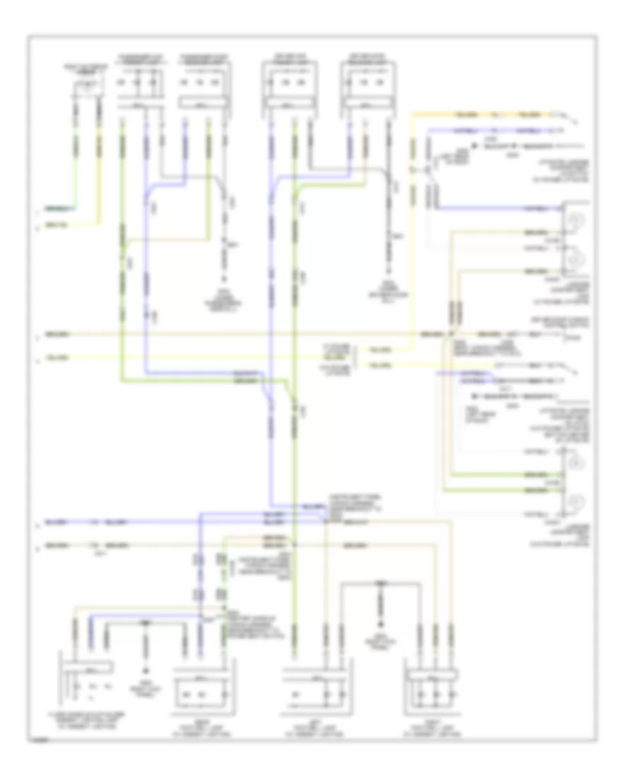 Электросхема подсветки (3 из 3) для Ford C-Max Energi SEL 2014