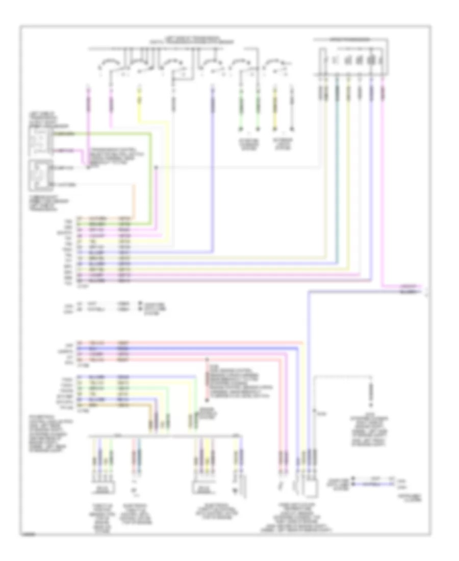 5.4L, Электросхема коробки передач АКПП, без Torqshift (1 из 2) для Ford Econoline E350 Super Duty 2010