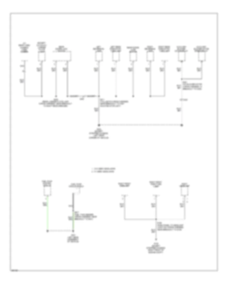 Электросхема подключение массы заземления (4 из 5) для Ford E-450 Super Duty 2013