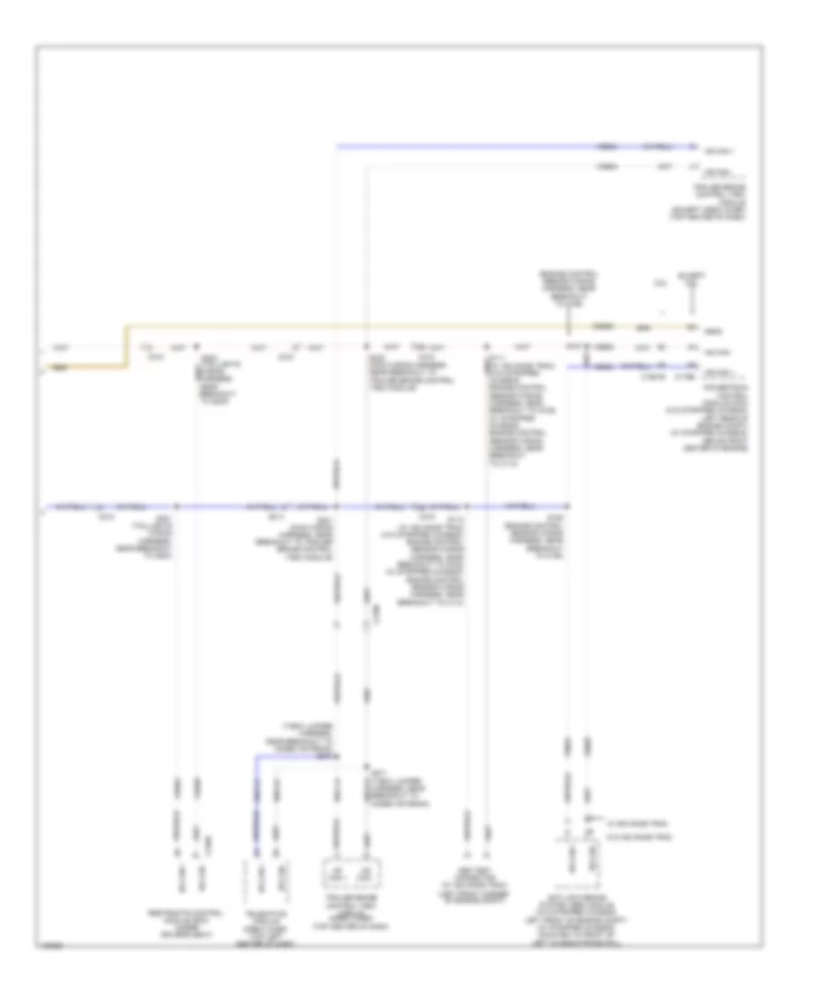 Электросхема линии передачи данных CAN, С Навигация (2 из 2) для Ford E-250 Super Duty 2014