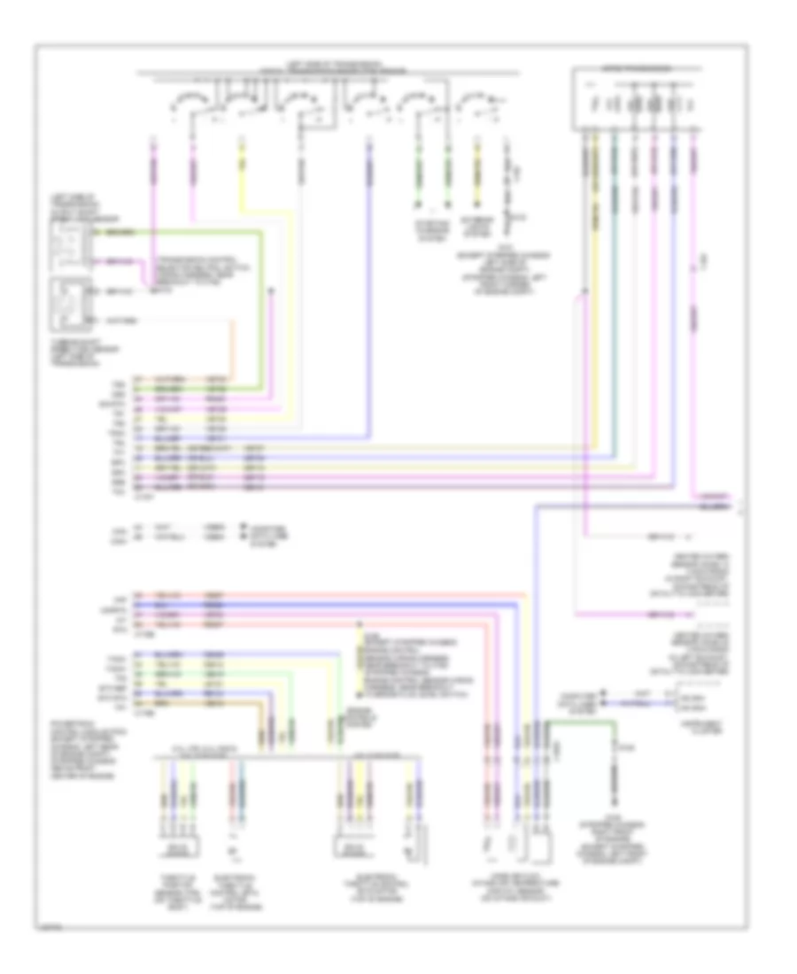 5.4L LPG, Электросхема коробки передач АКПП, без Torqshift (1 из 2) для Ford E-350 Super Duty 2014