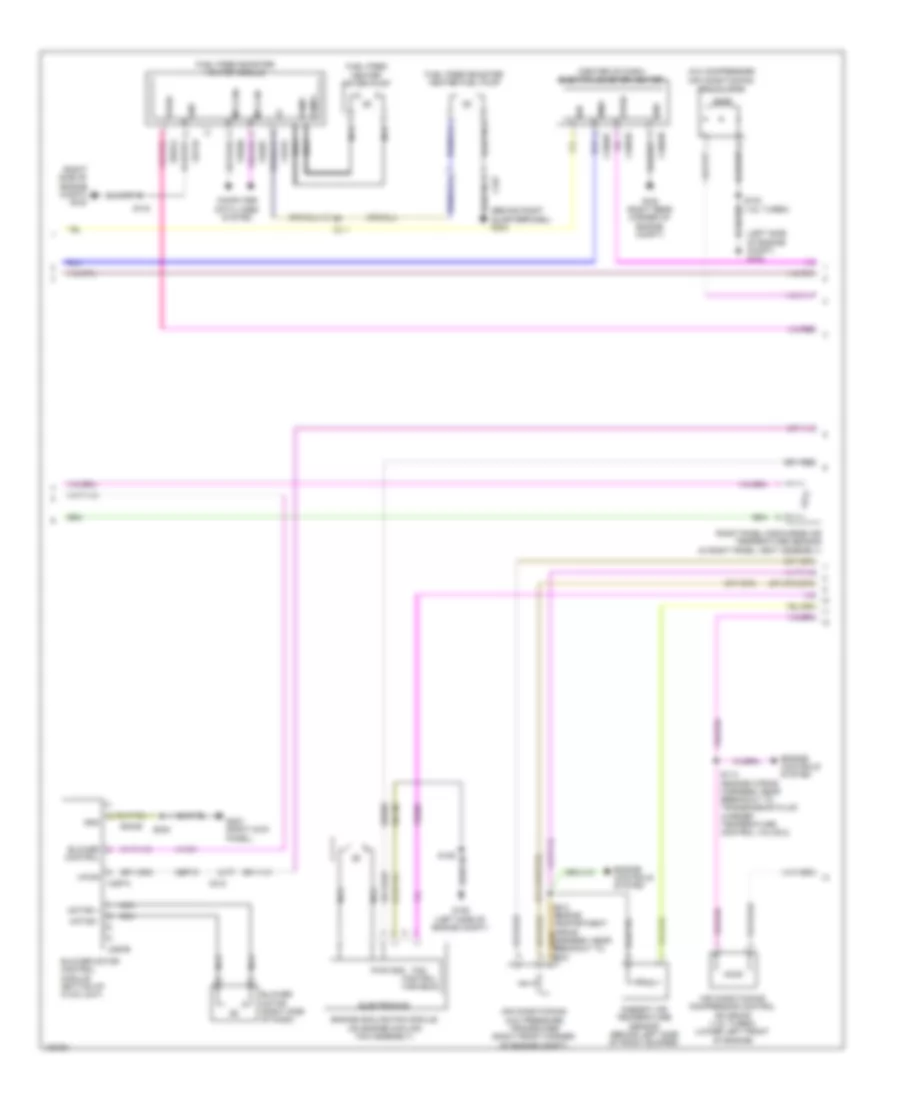 Электросхема кондиционера (2 из 3) для Ford Transit Connect Titanium 2014