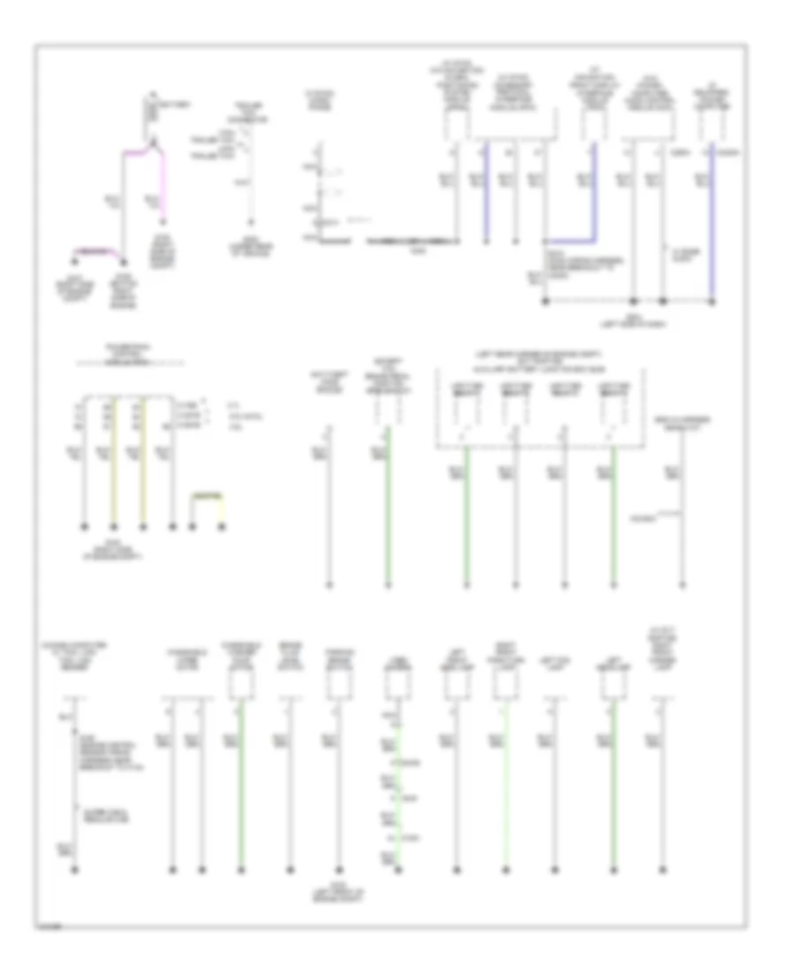 Электросхема подключение массы заземления (1 из 5) для Ford Pickup F150 2011