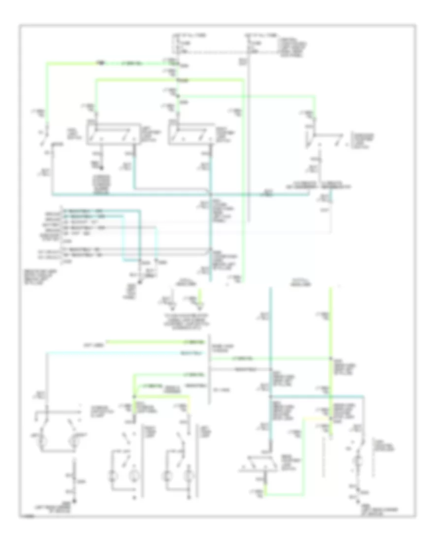 Электросхема подсветки, Кроме Визитки С Система Развлечений (1 из 2) для Ford Cutaway E350 Super Duty 2001