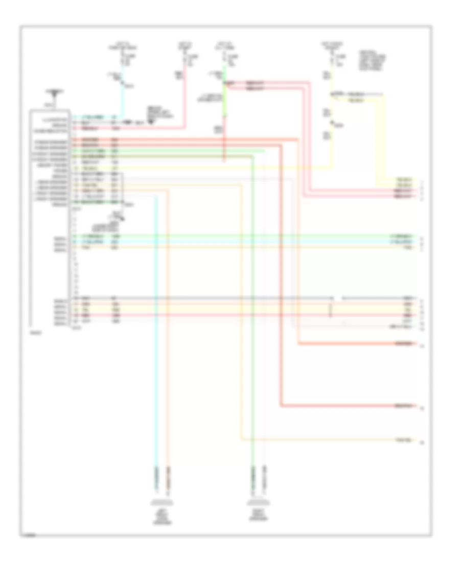 Электросхема магнитолы, С Задние Развлечения (1 из 2) для Ford Cutaway E350 Super Duty 2001