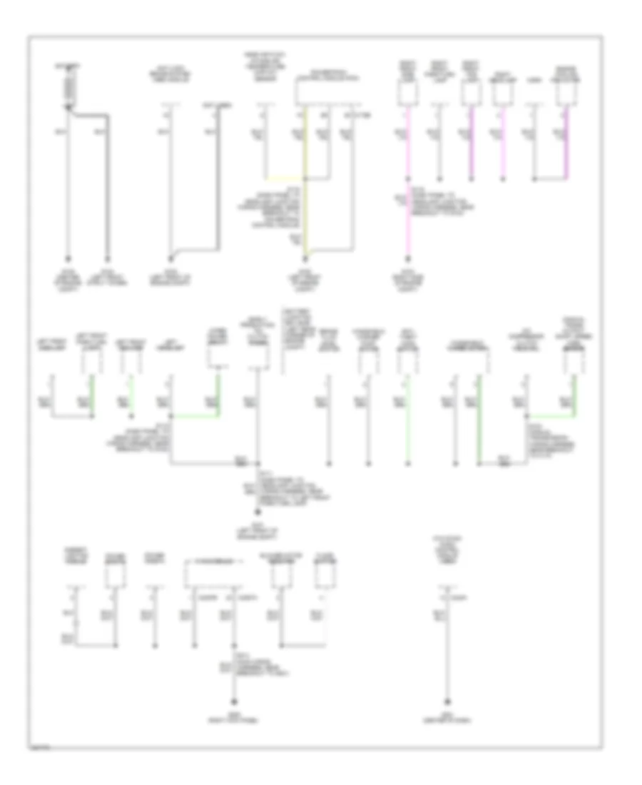 Электросхема подключение массы заземления (1 из 3) для Ford Focus S 2010