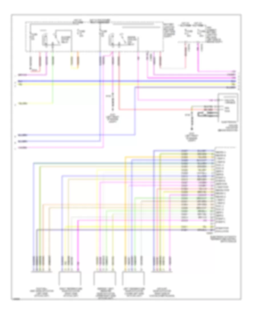 Электросхема кондиционера (2 из 3) для Ford Escape S 2014