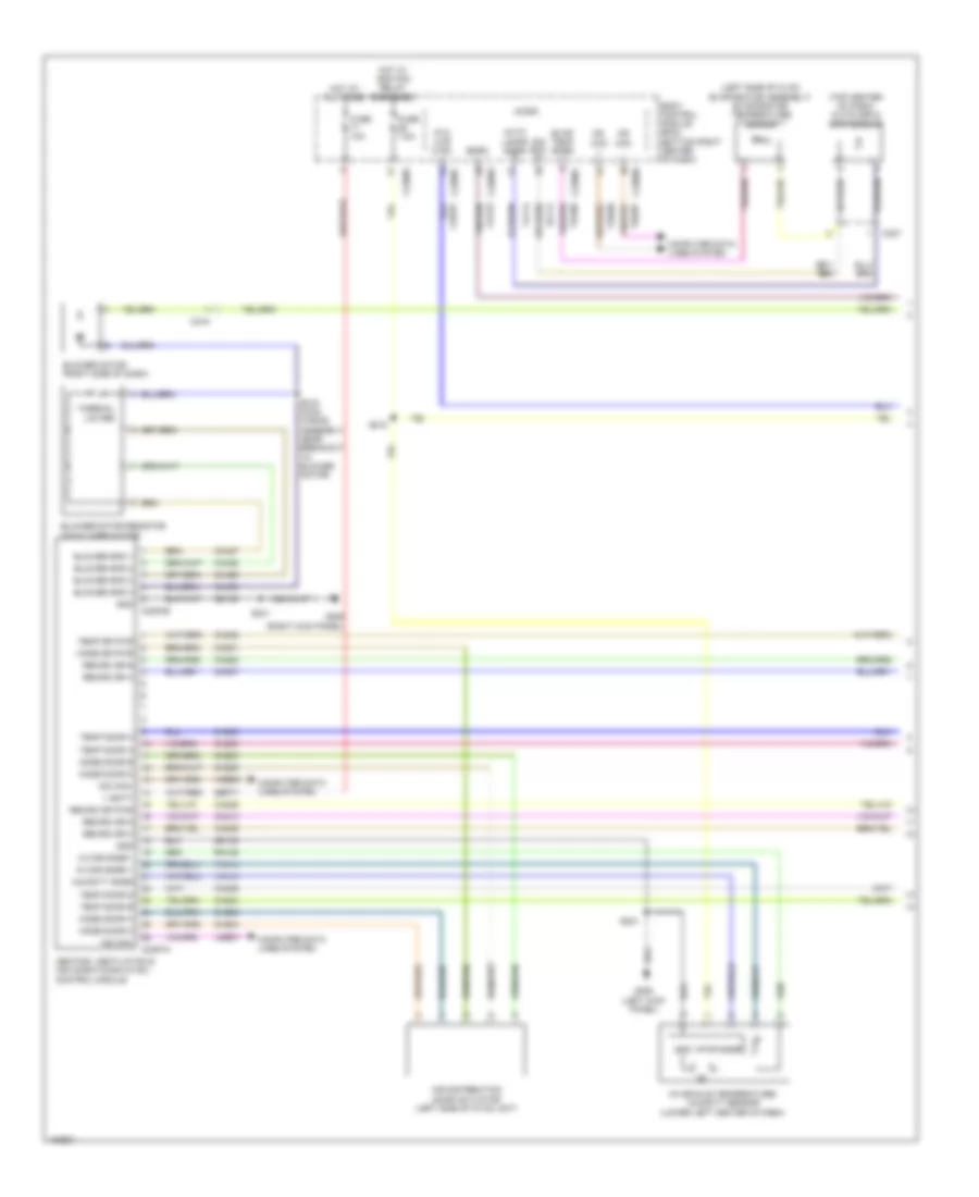 Электросхема кондиционера с ручный управлением (1 из 3) для Ford Escape S 2014