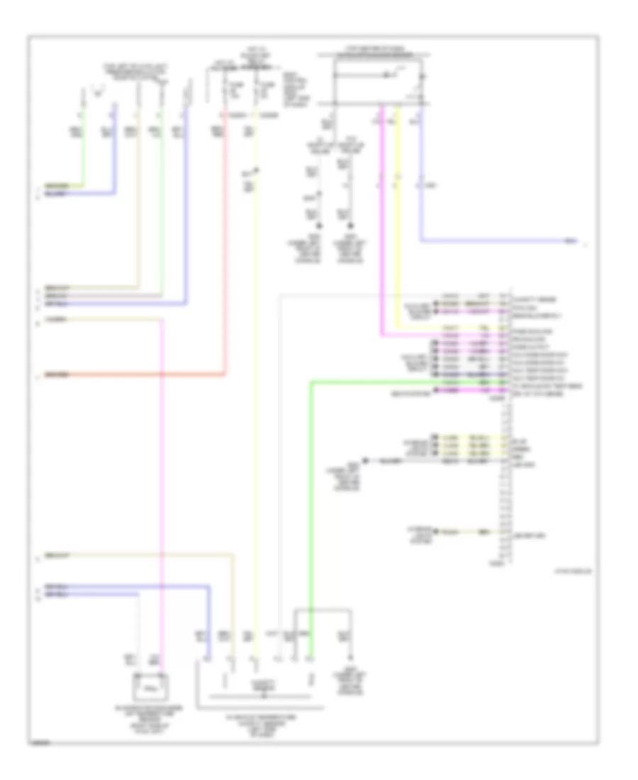 Электросхема кондиционера (2 из 4) для Ford Explorer 2013