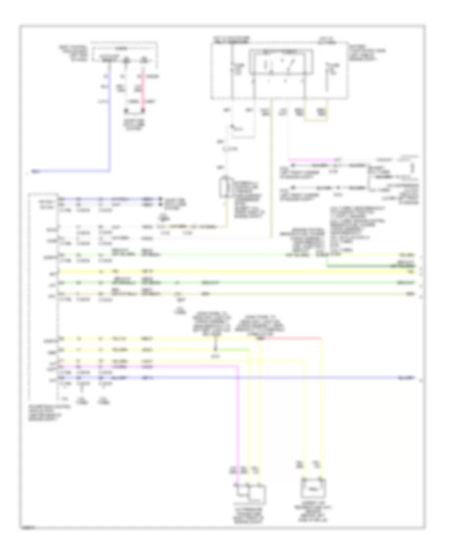 Электросхема кондиционера (3 из 4) для Ford Explorer 2013
