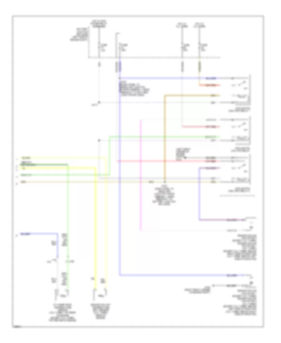 Электросхема кондиционера (4 из 4) для Ford Explorer 2013