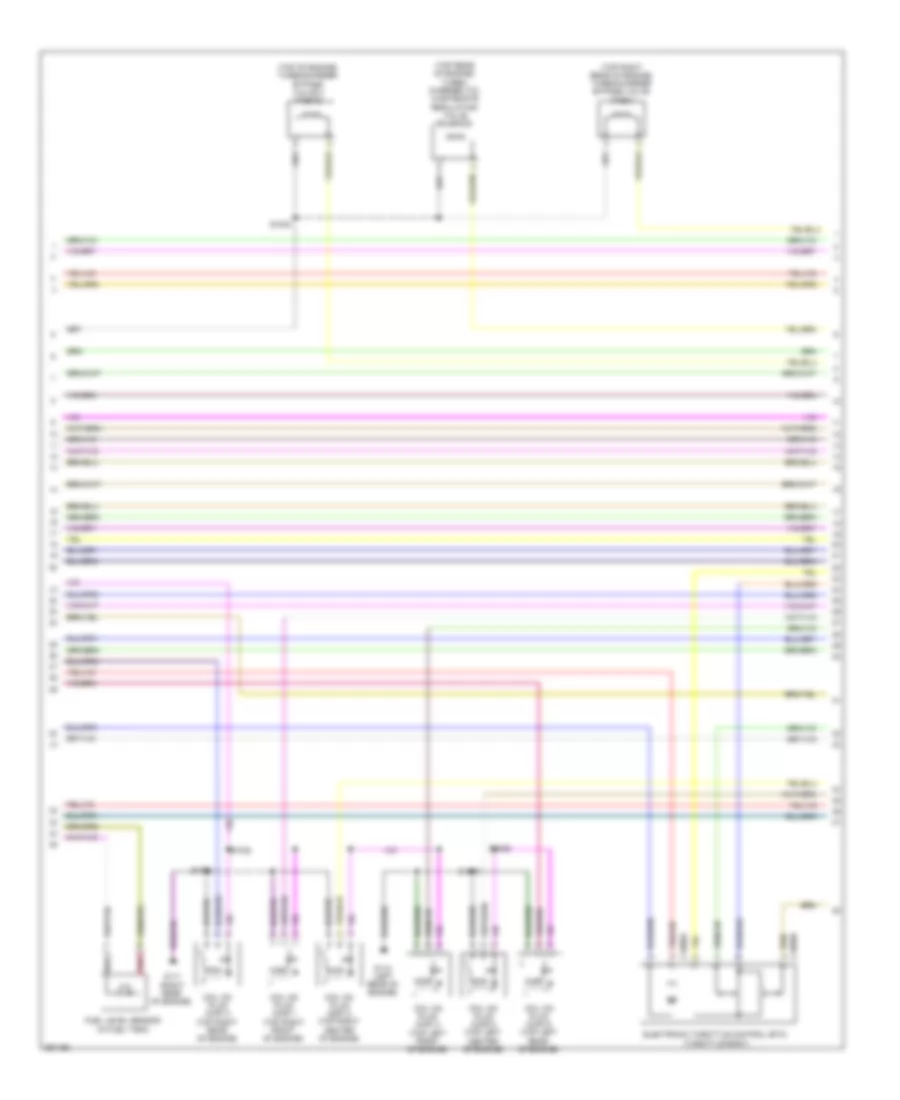3.5L звукопровод, Электросхема системы управления двигателем (6 из 7) для Ford Explorer 2013