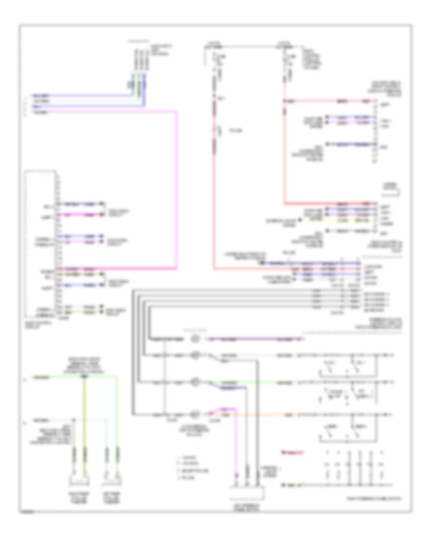 SONY Radio Wiring Diagram (2 из 2) для Ford Explorer XLT 2013