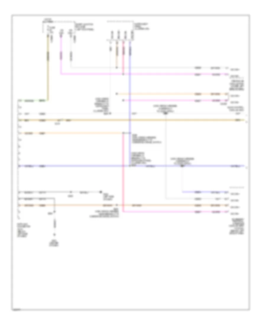 Электросхема линии передачи данных CAN, без Разобранное Шасси С Навигация (1 из 2) для Ford E450 Super Duty 2012