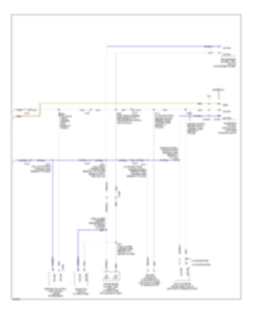 Электросхема линии передачи данных CAN, без Разобранное Шасси без Навигация (2 из 2) для Ford E450 Super Duty 2012