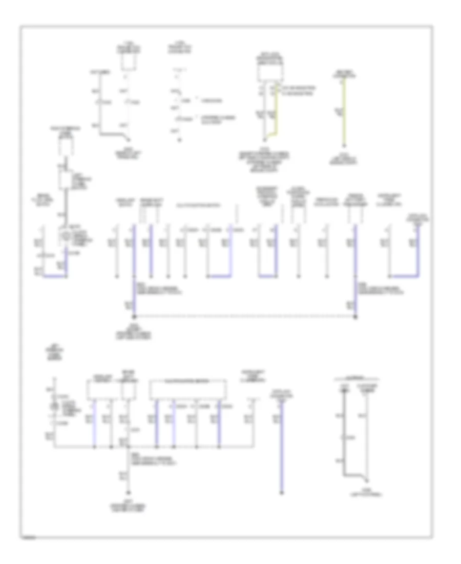 Электросхема подключение массы заземления (2 из 5) для Ford E450 Super Duty 2012