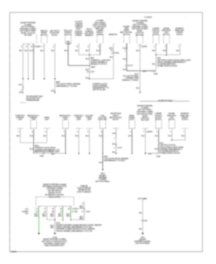 Электросхема подключение массы заземления (3 из 5) для Ford E450 Super Duty 2012