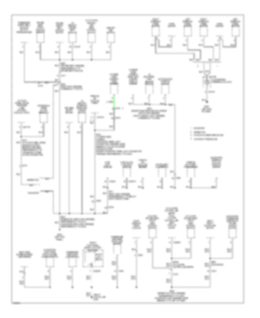 Электросхема подключение массы заземления (3 из 5) для Ford Expedition King Ranch 2014