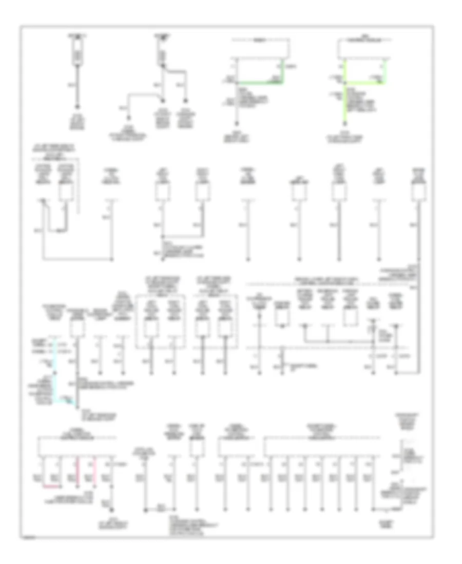 Электросхема подключение массы заземления (1 из 4) для Ford F450 Super Duty 2004