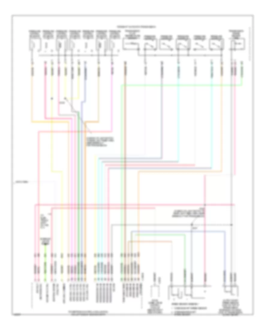 Электросхема автоматической коробки передач АКПП, Torqshift (2 из 2) для Ford F450 Super Duty 2004